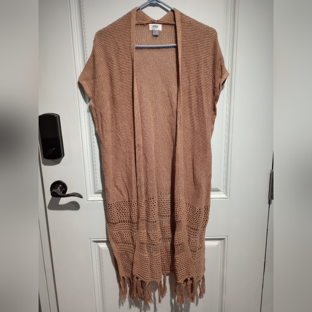 Old Navy women's size large sweater cardigan sleeveless